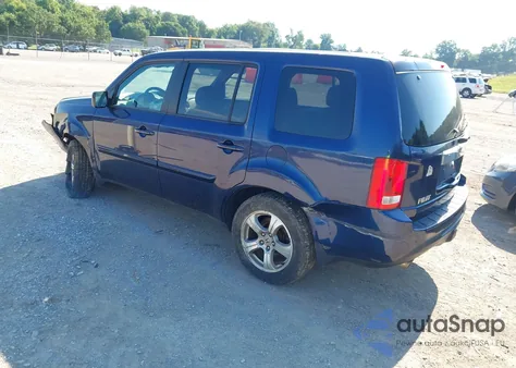 2013 Honda Pilot Ex z USA, uszkodzony, nr VIN 5FNYF4H49DB076985